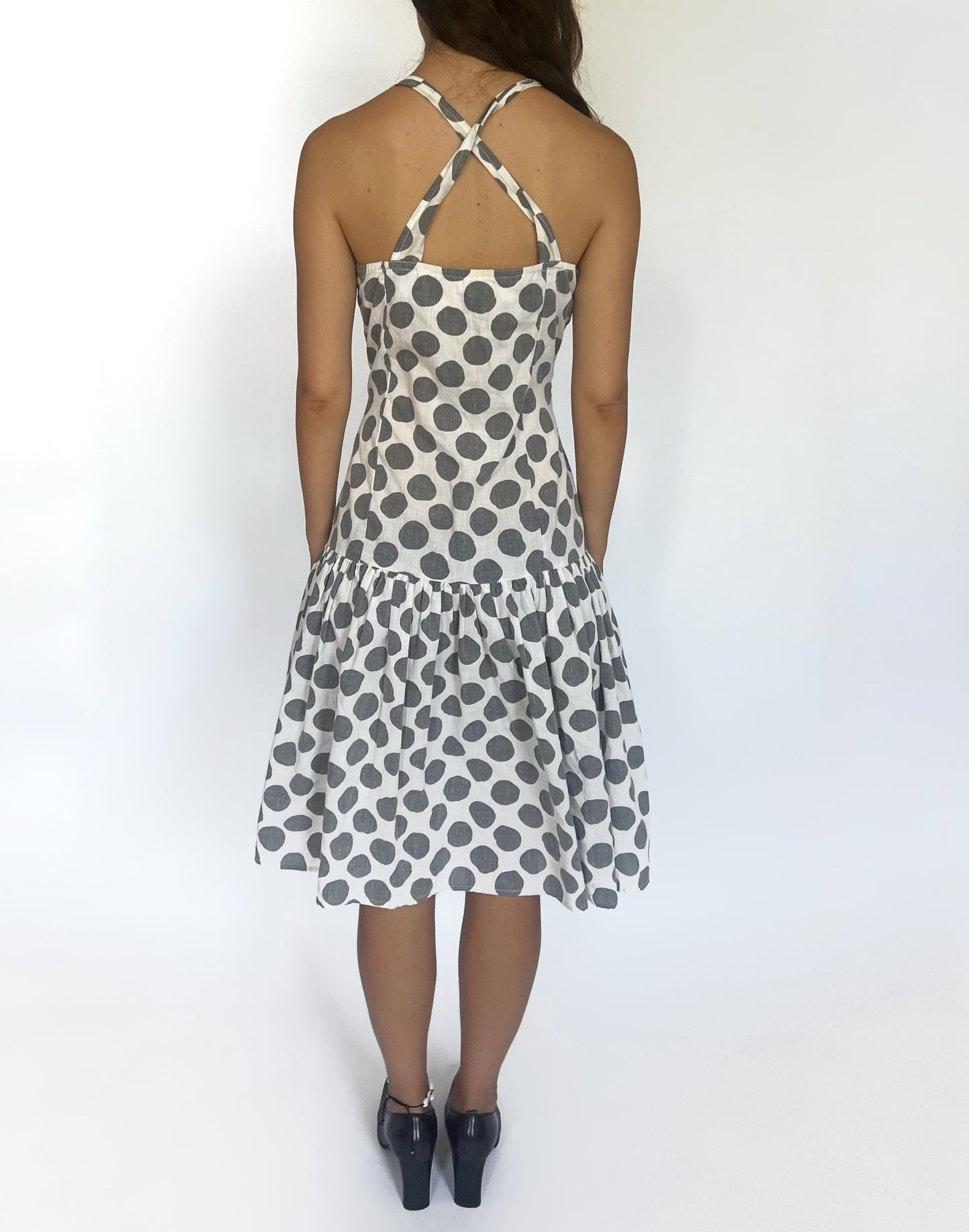 Vintage polka dot dress