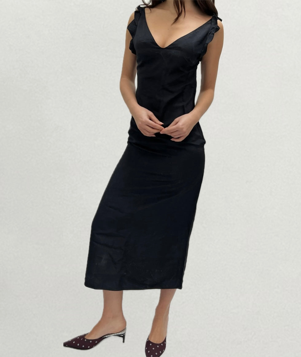 Miu Miu FW 1998 silk & acetate dress – littlesister