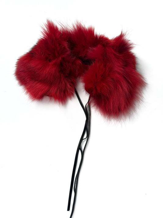 Miu Miu fur collar