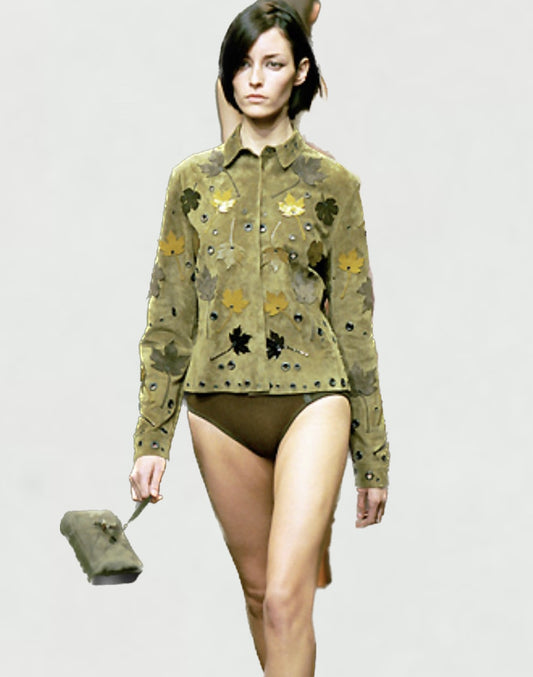 Prada FW 1999 leaf bag