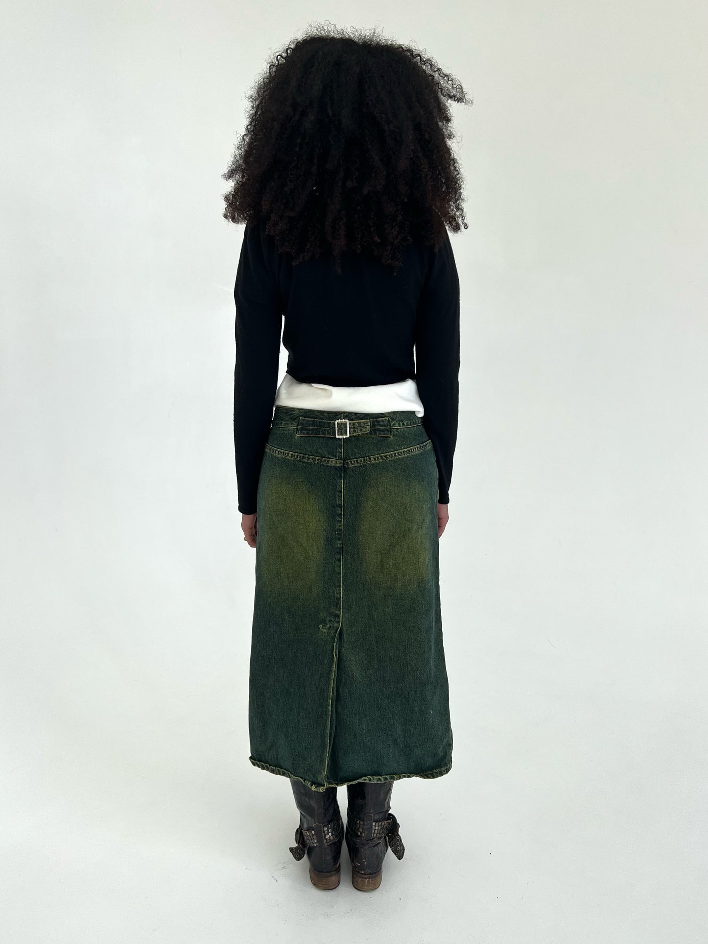 Alberta Ferretti wool tie bolero