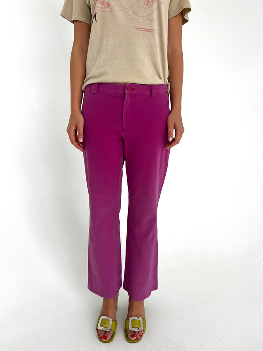 Issey Miyake pink pant