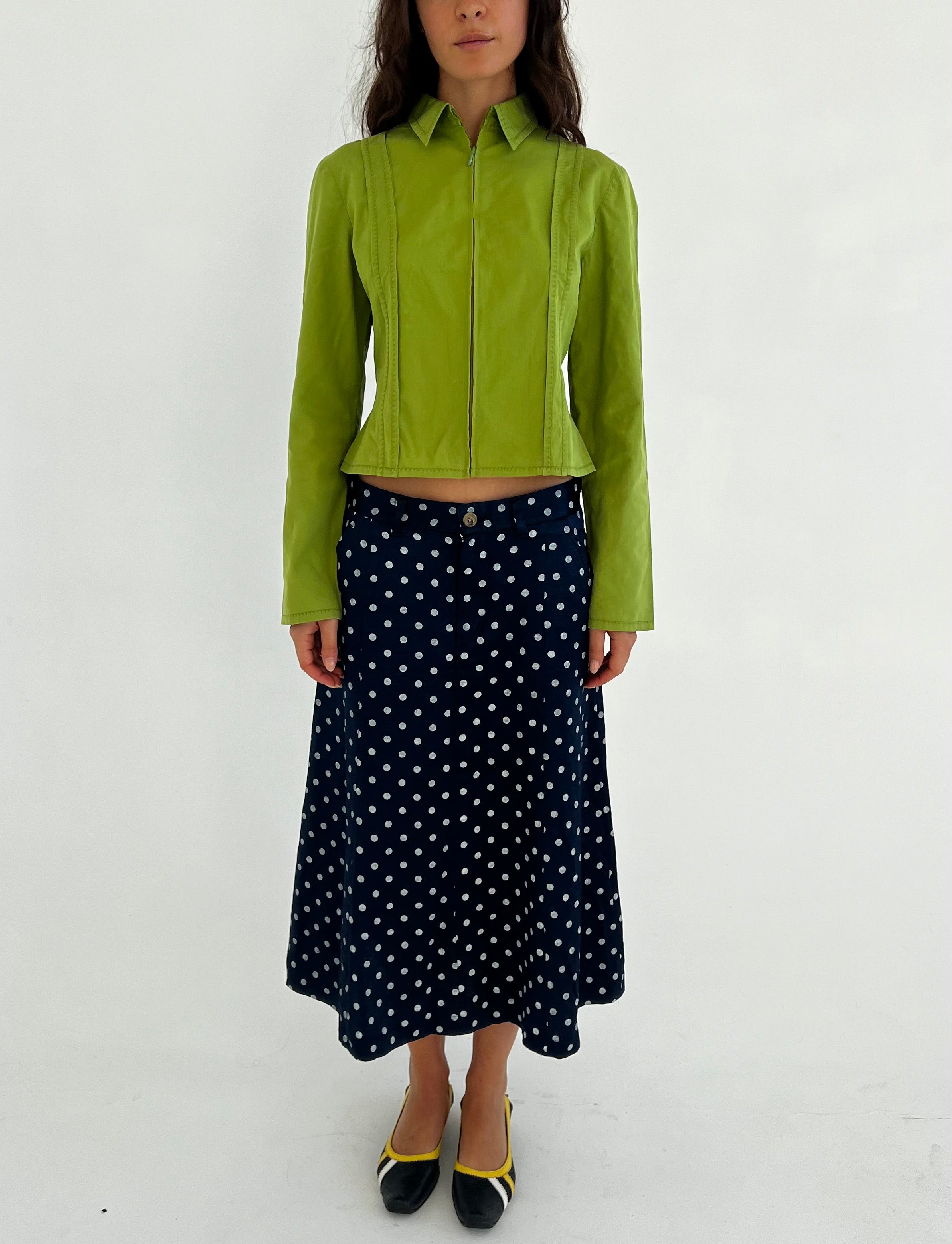 Philosophy di Alberta Ferretti SS 2000 zip jacket – littlesister