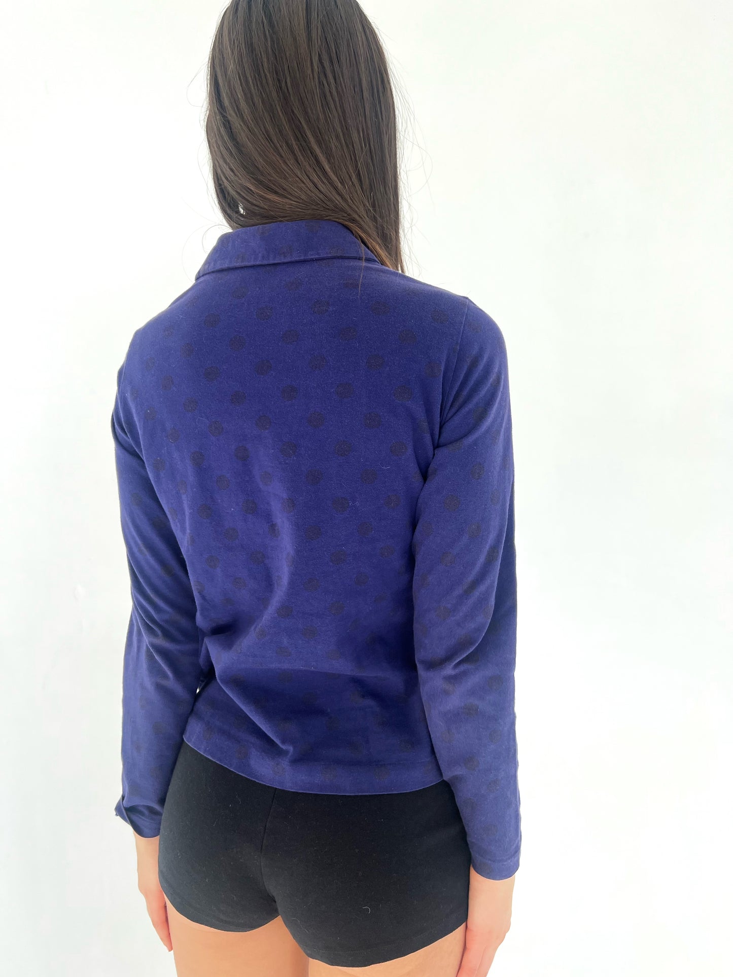 Comme des Garçons polka dot top