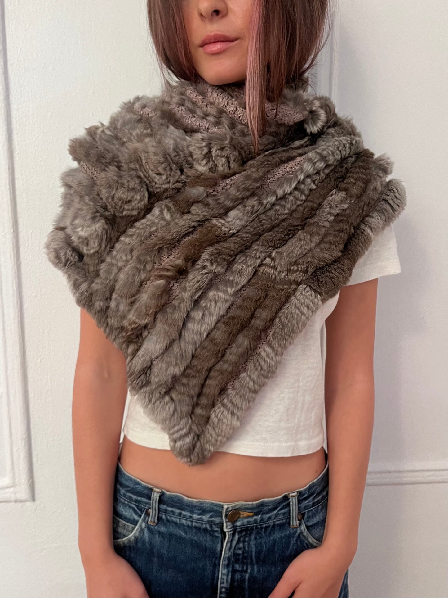 Nanette Lepore fur snood