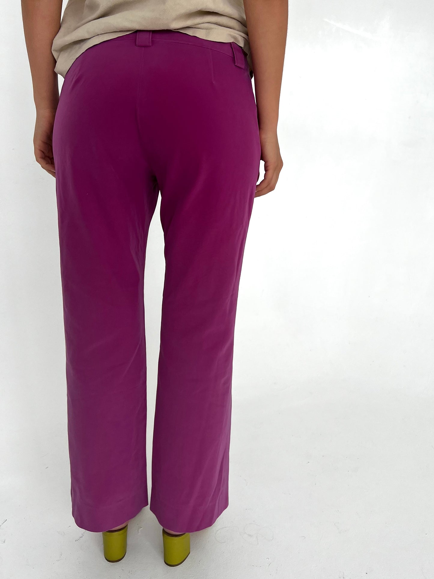 Issey Miyake pink pant