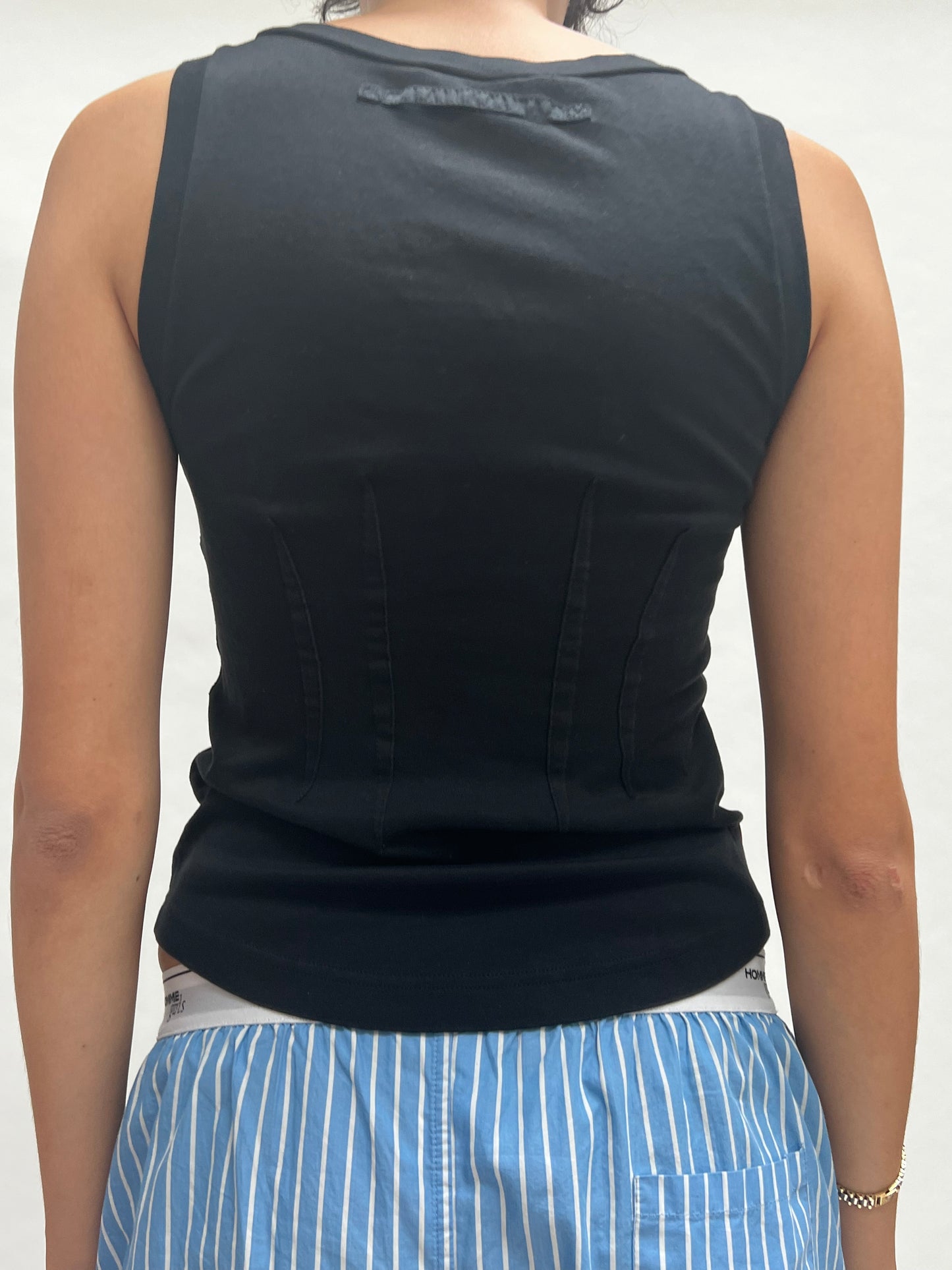 Prada corset tank