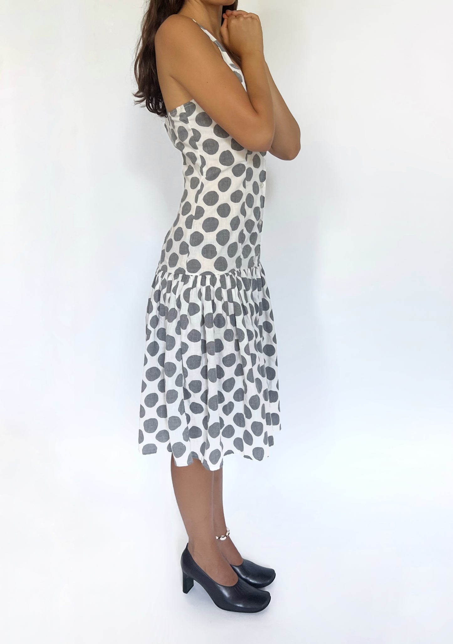 Vintage polka dot dress