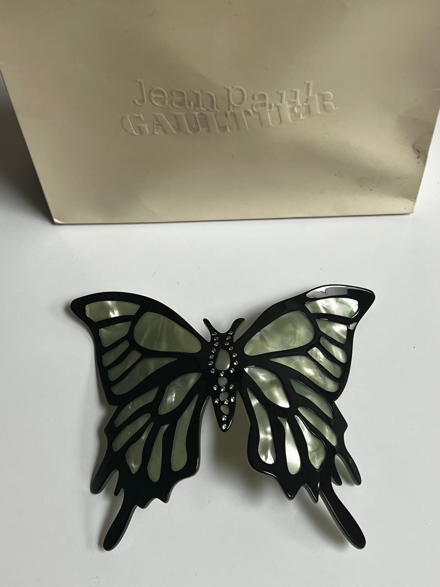 Jean Paul Gaultier butterfly barrette