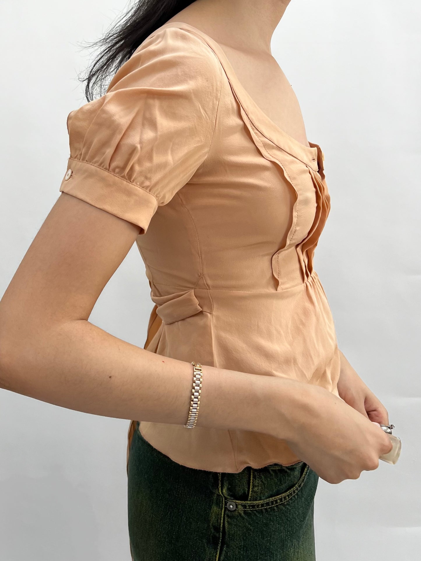 Miu Miu silk top