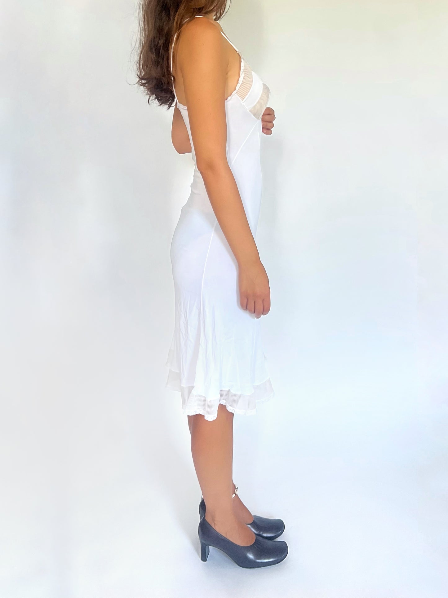 Vintage french slip dress