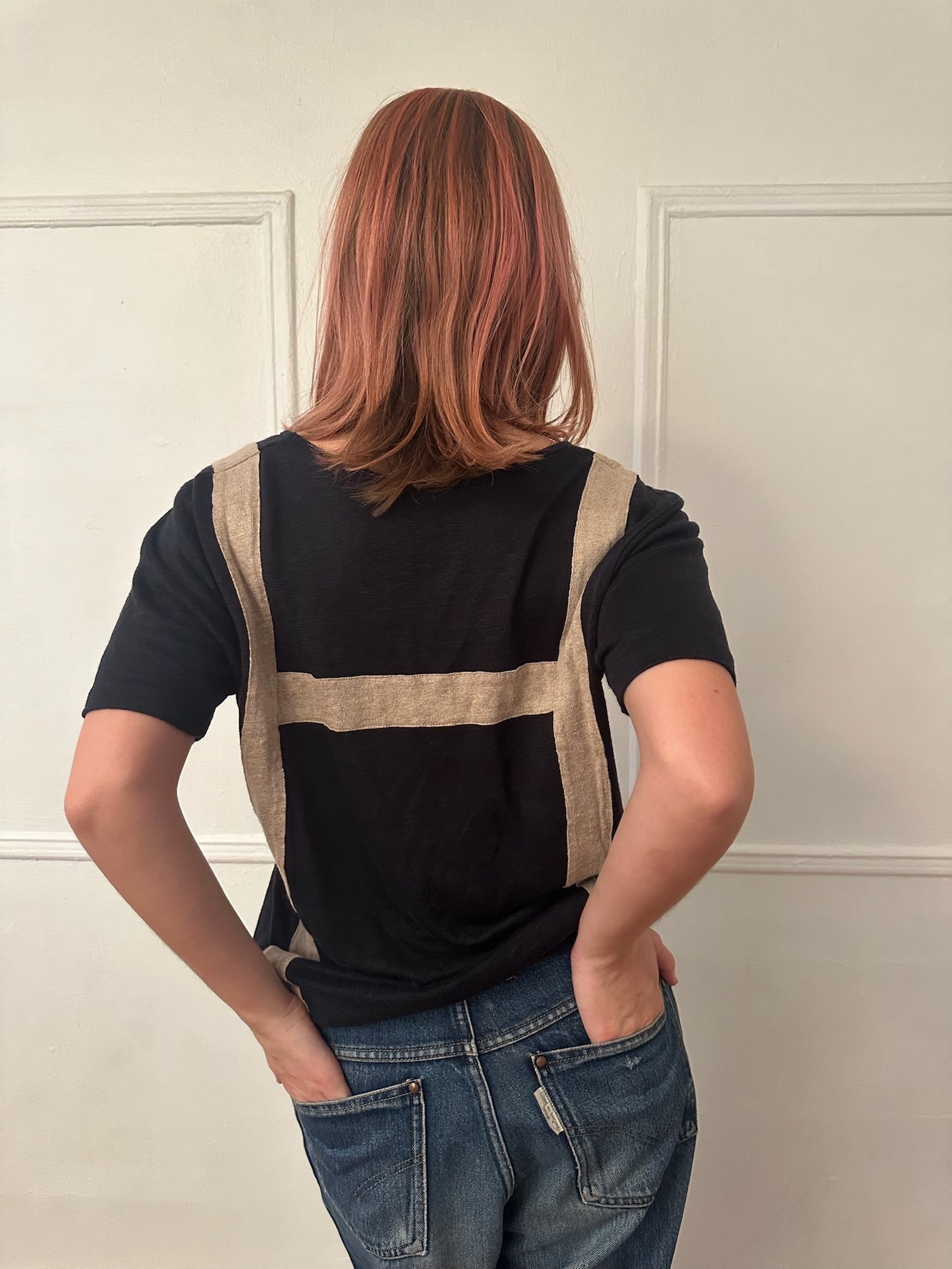 Vintage 'suspenders' tee