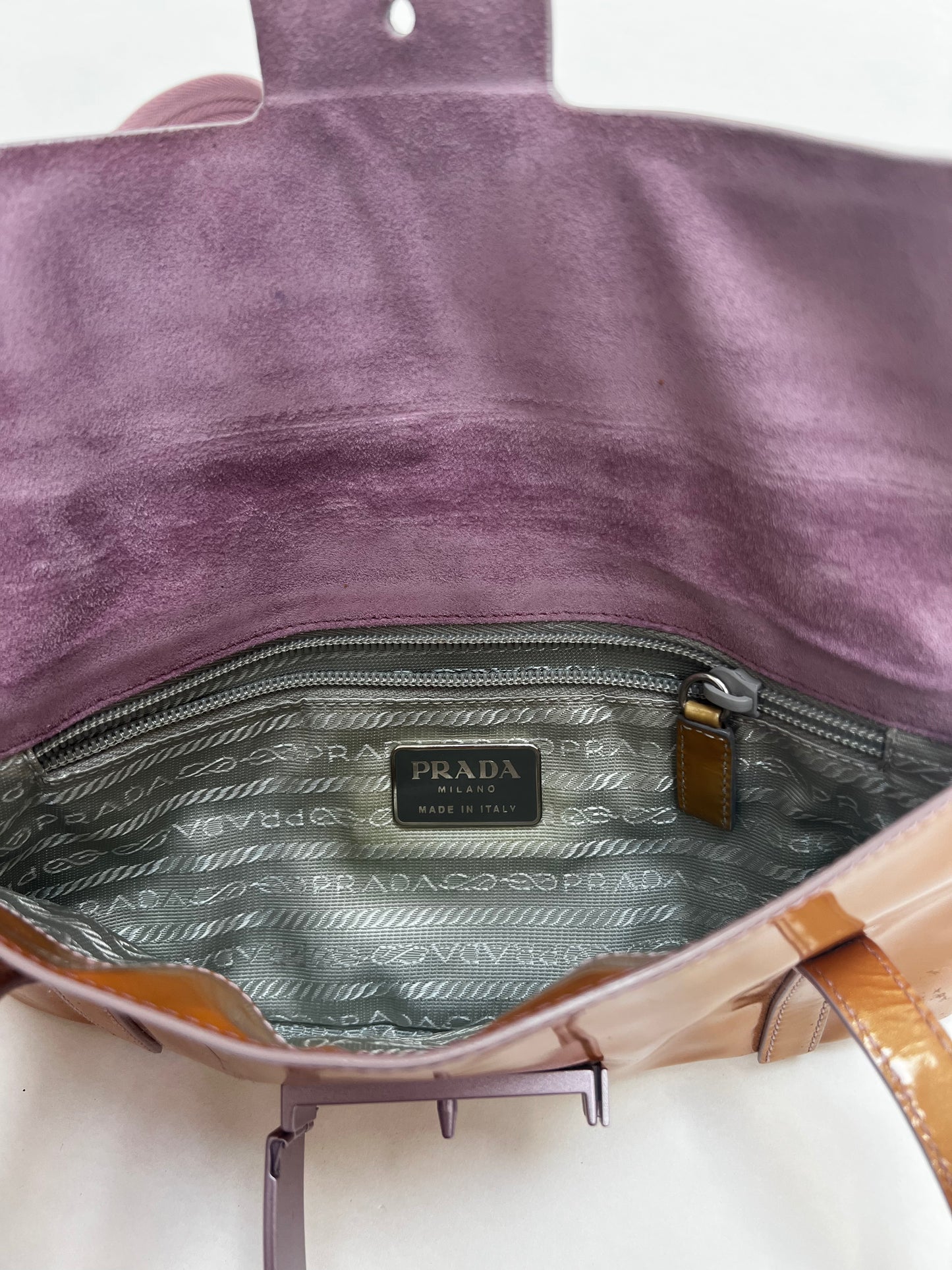 Prada patent bag