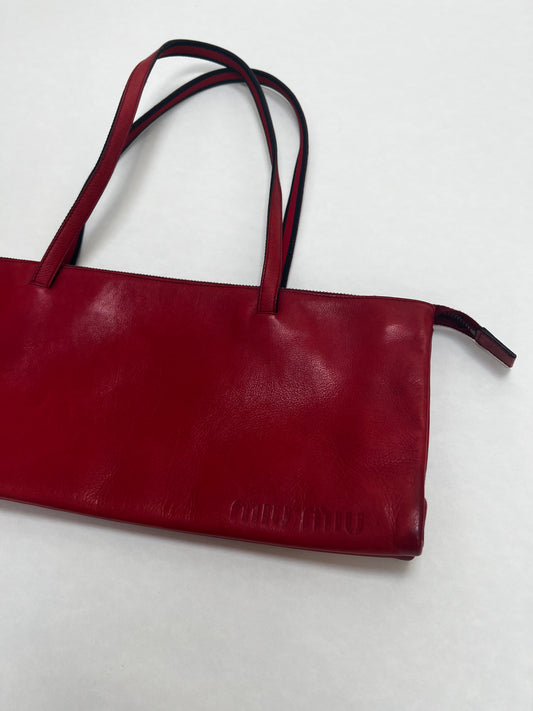 Miu Miu red bag