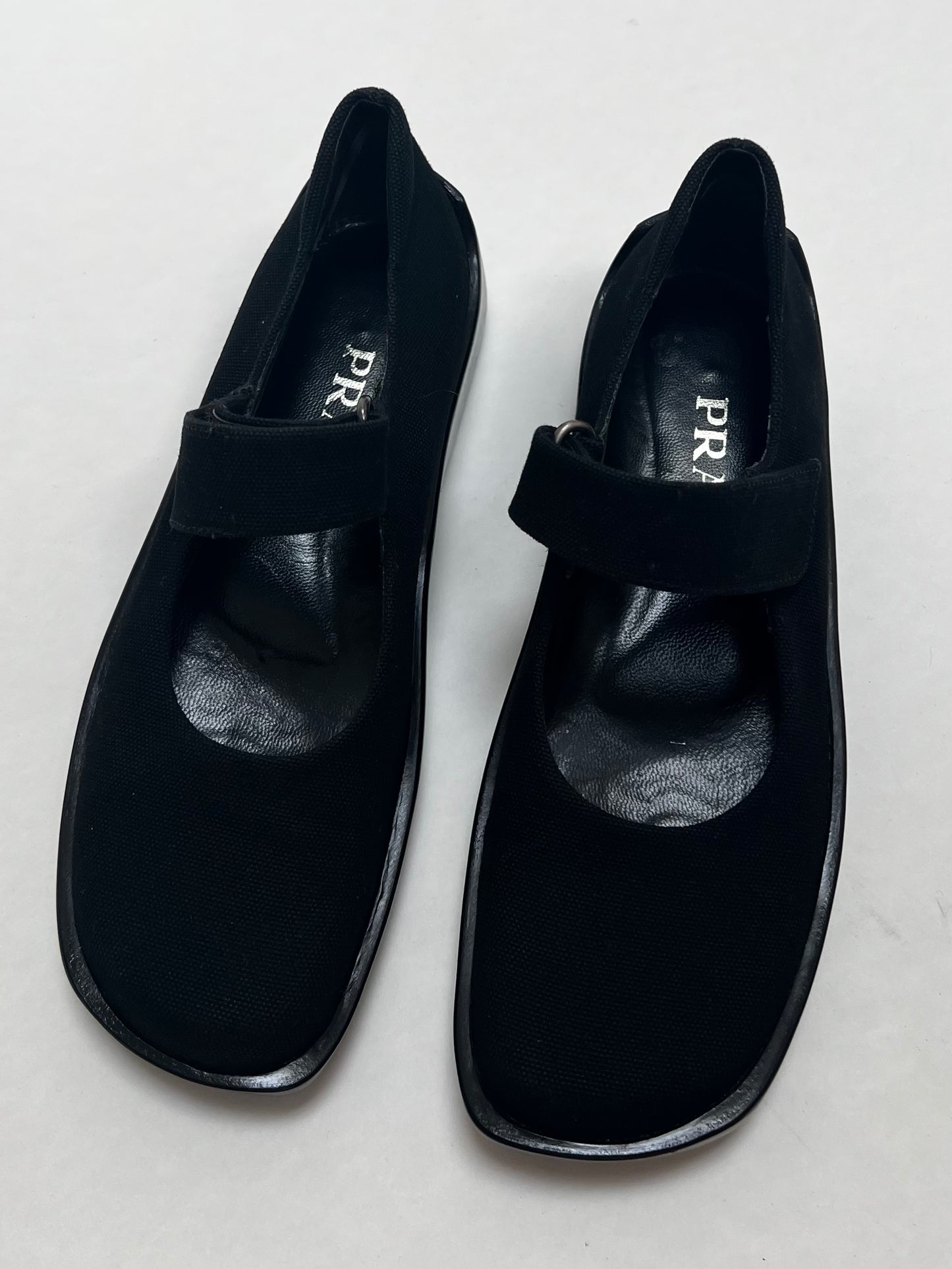 Prada velcro mary jane
