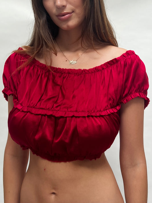 Alberta Ferretti silk top