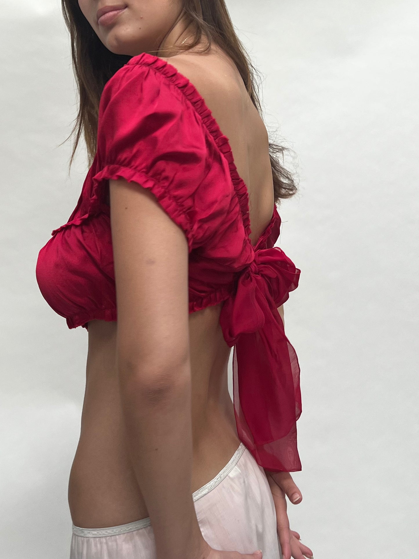 Alberta Ferretti silk top
