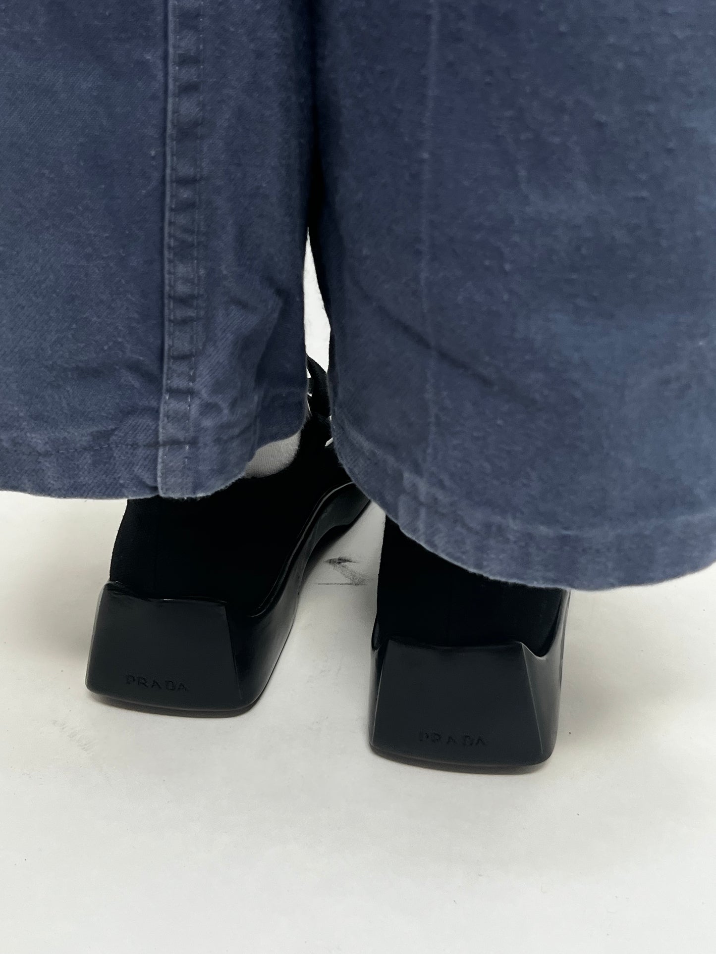 Prada velcro mary jane