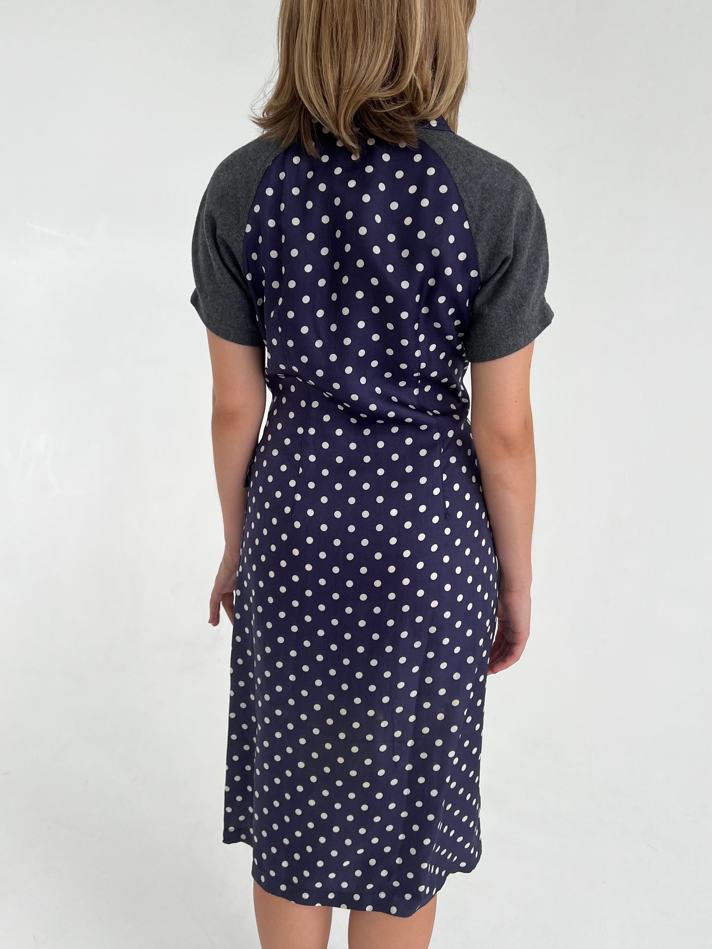 Comme des Garçons AD 2007 silk dress