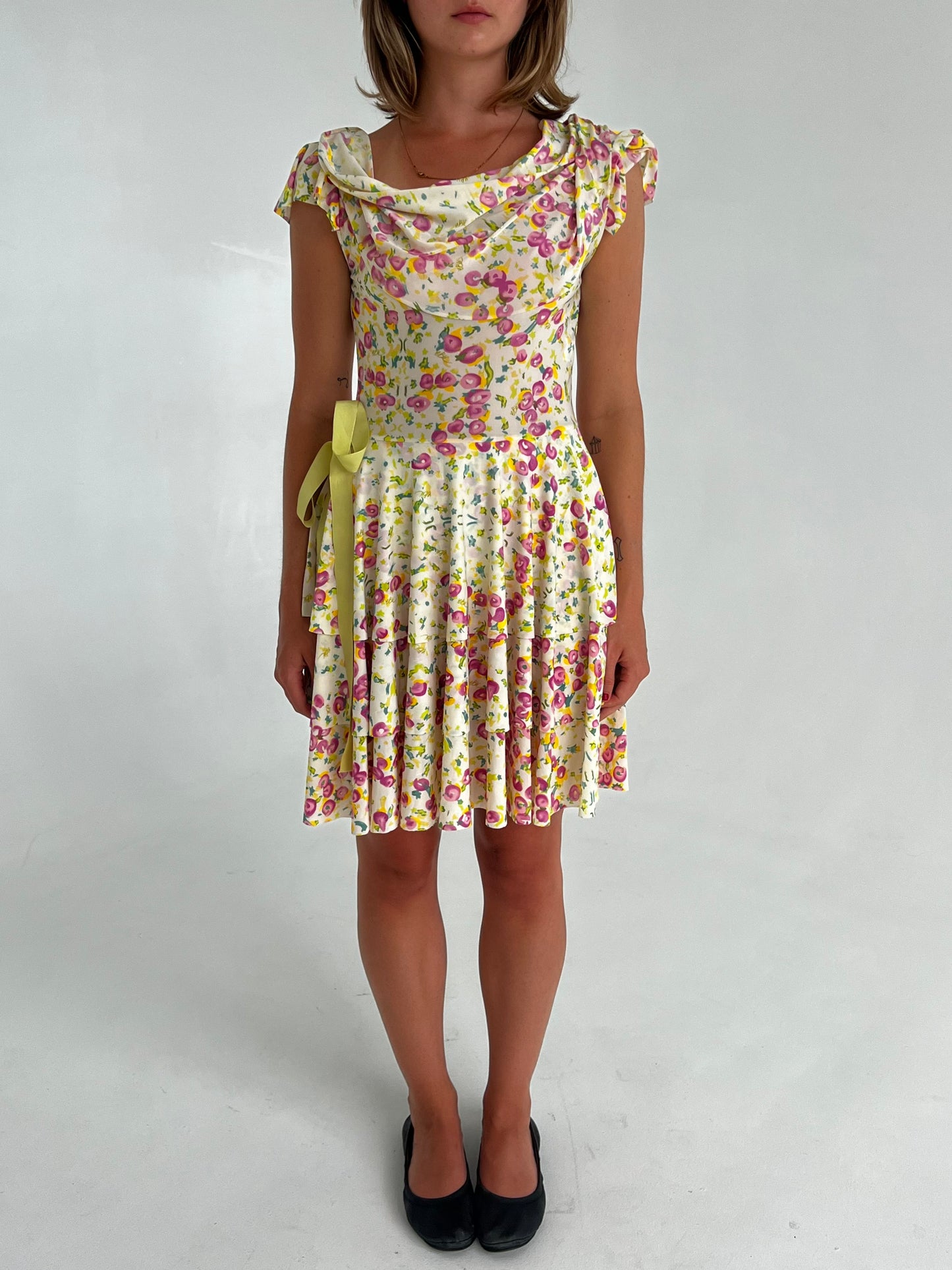 Vintage floral dress ۶ৎ