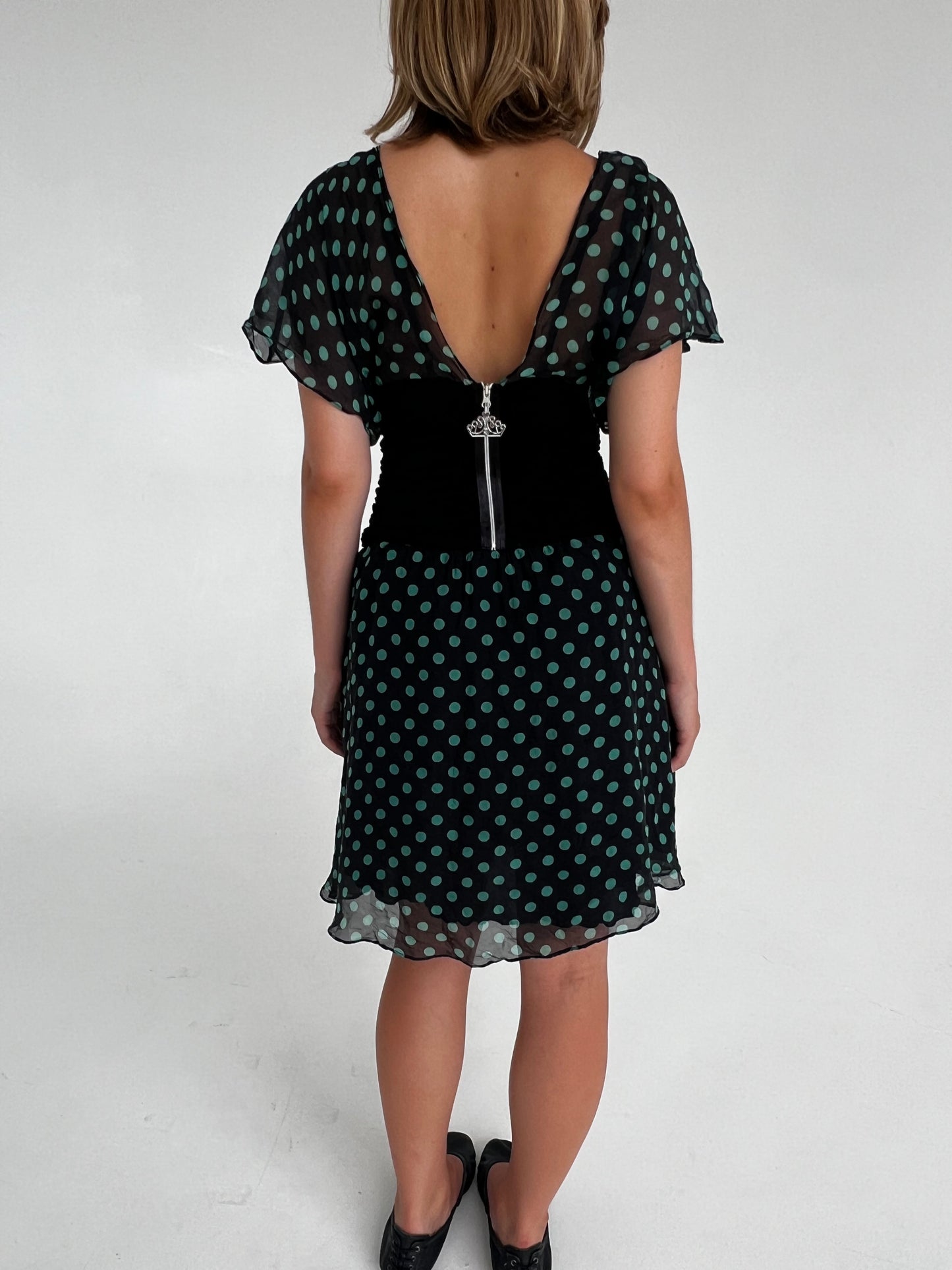 Vintage polka dot dress