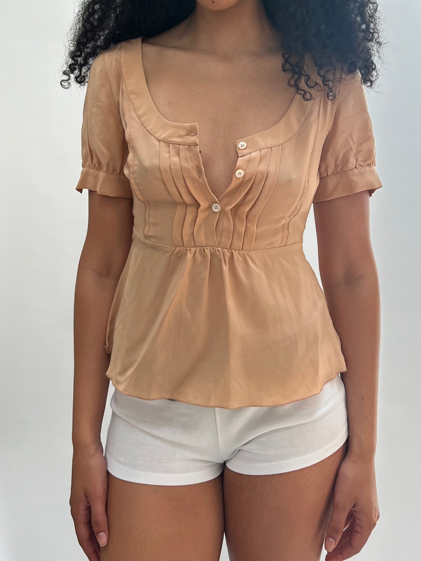 Miu Miu silk top