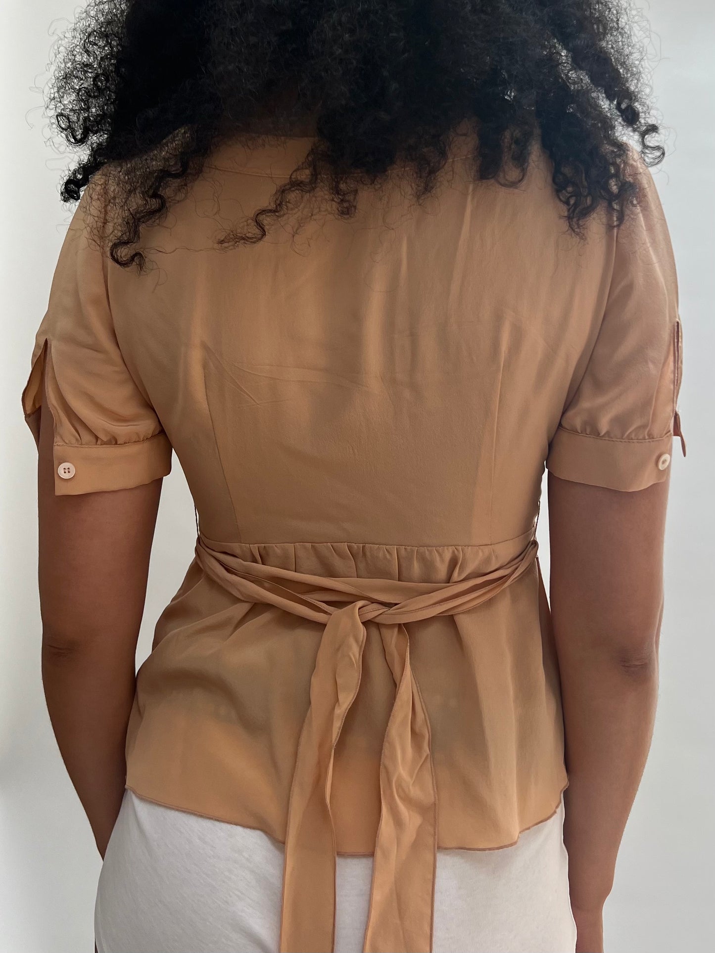 Miu Miu silk top