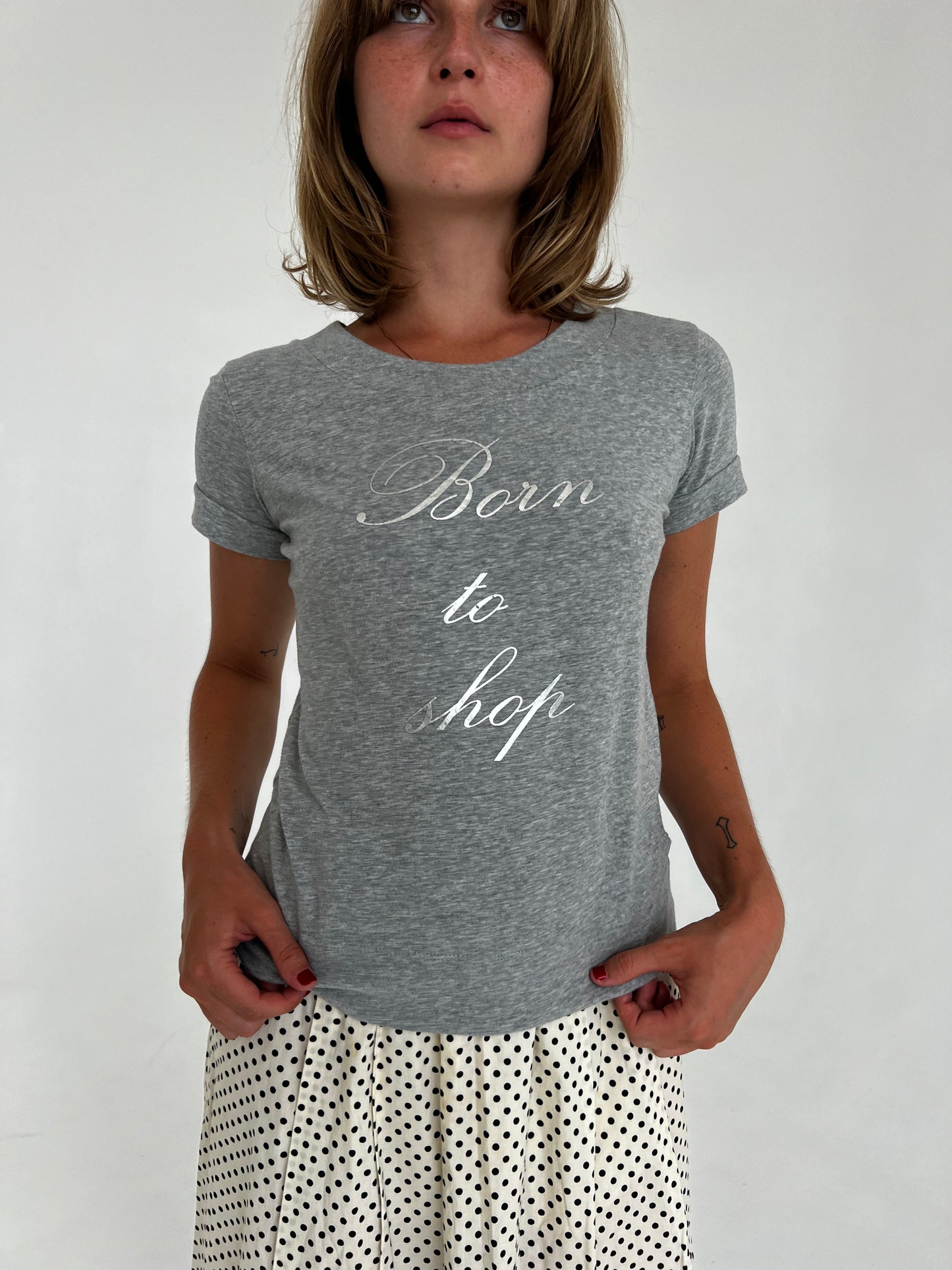 Moschino 'Born to Shop' top