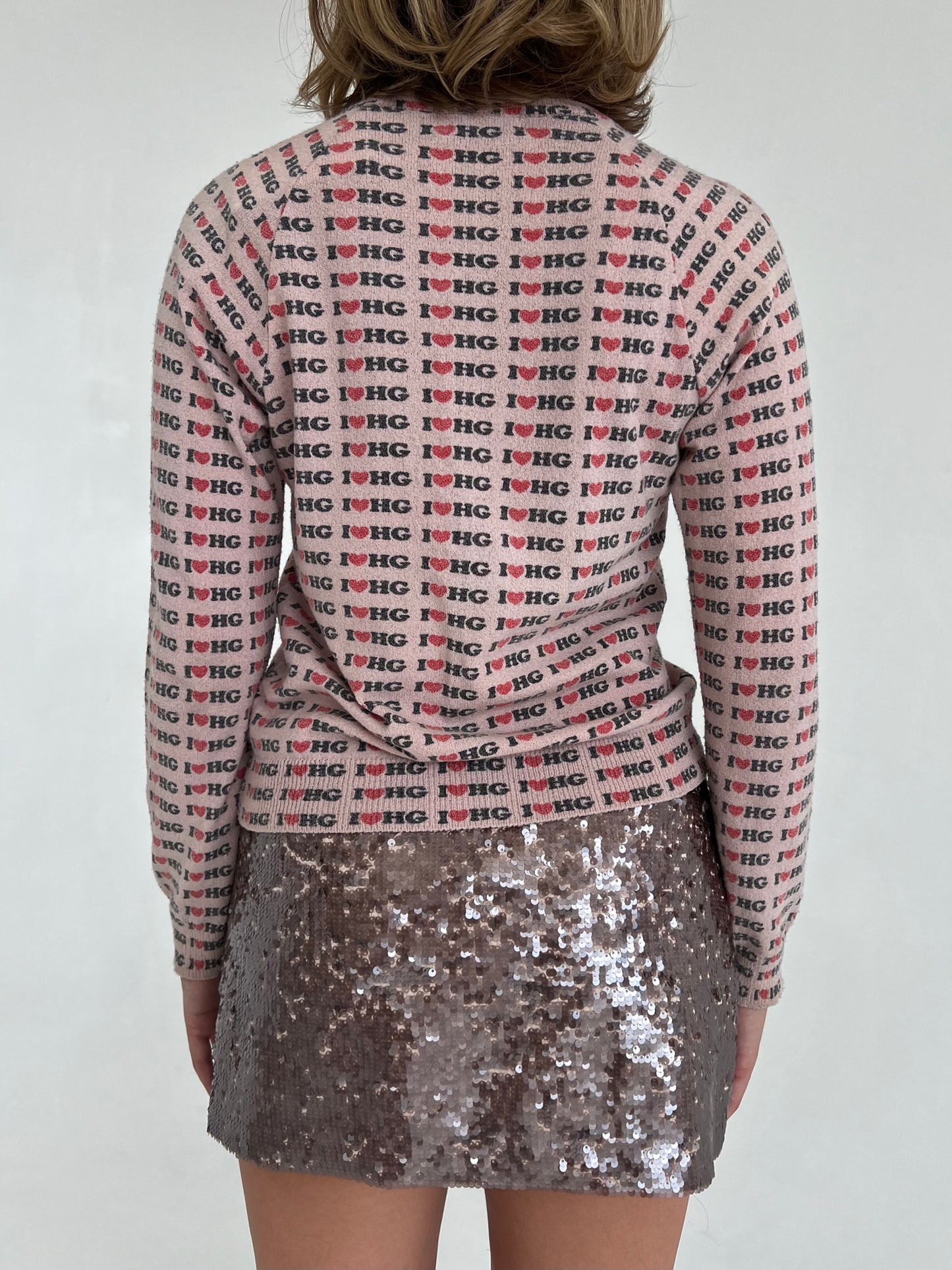 Hysteric Glamour "I <3 HG" cardigan