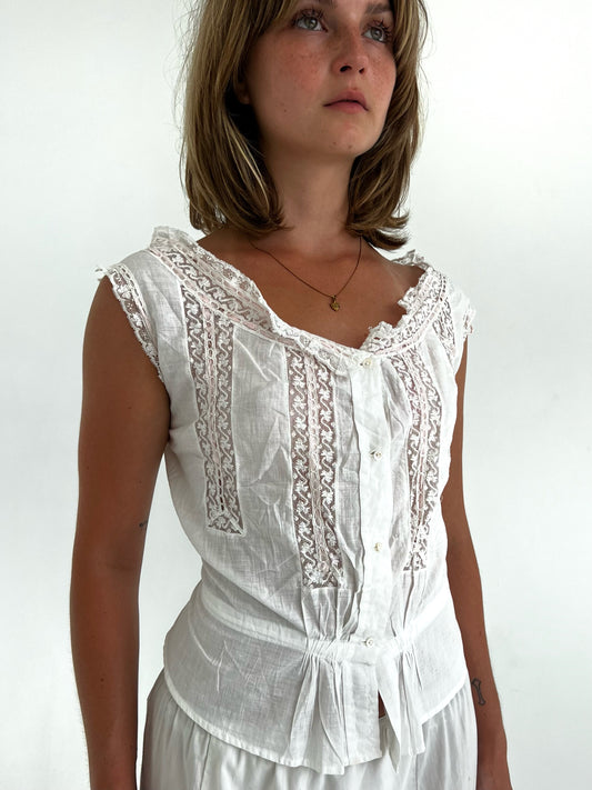 Antique 1900s corset cover