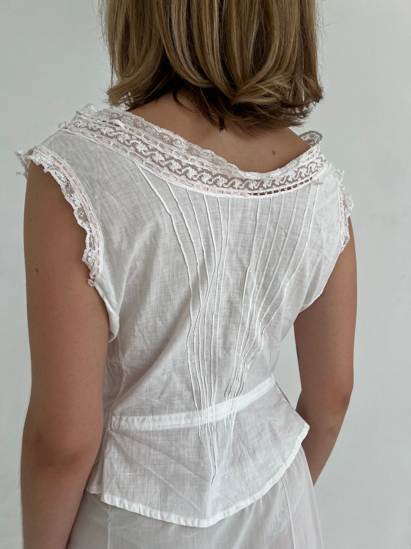 Antique 1900s corset cover