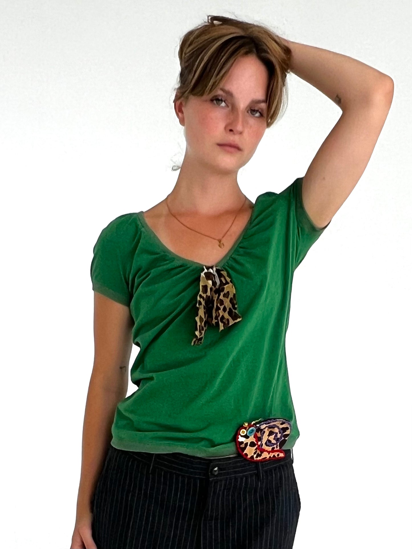 Moschino 'follow me!' top