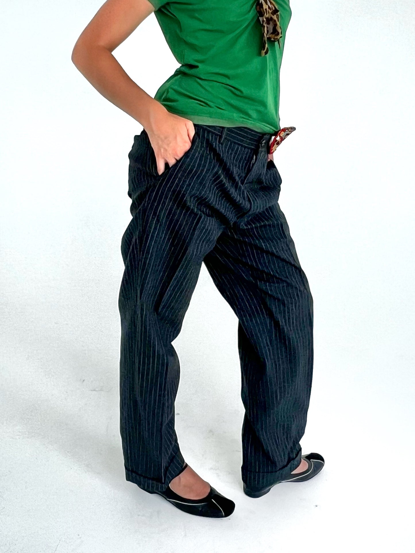 Comme des Garçons Homme Plus pinstripe trouser