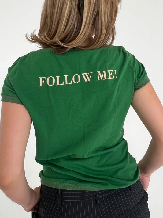 Moschino 'follow me!' top
