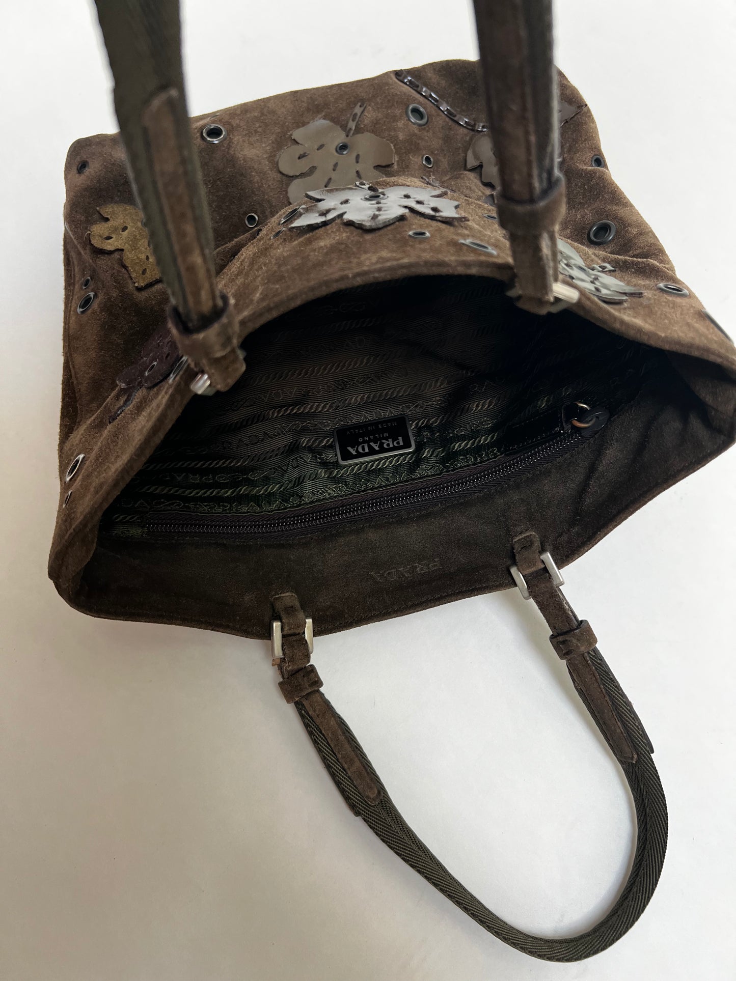 Prada FW 1999 leaf bag