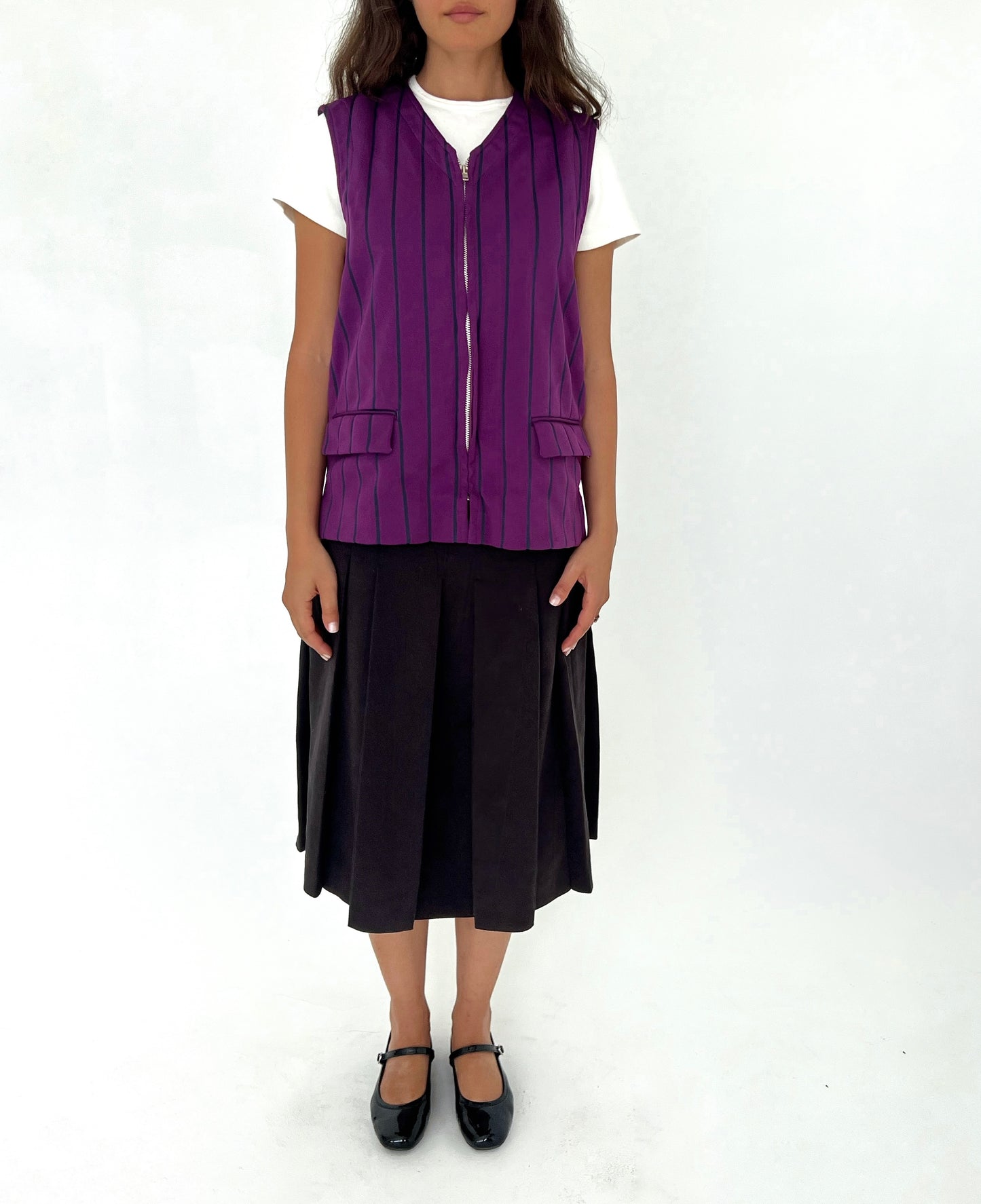 Comme des Garçons Homme Plus SS 2002 stripe vest