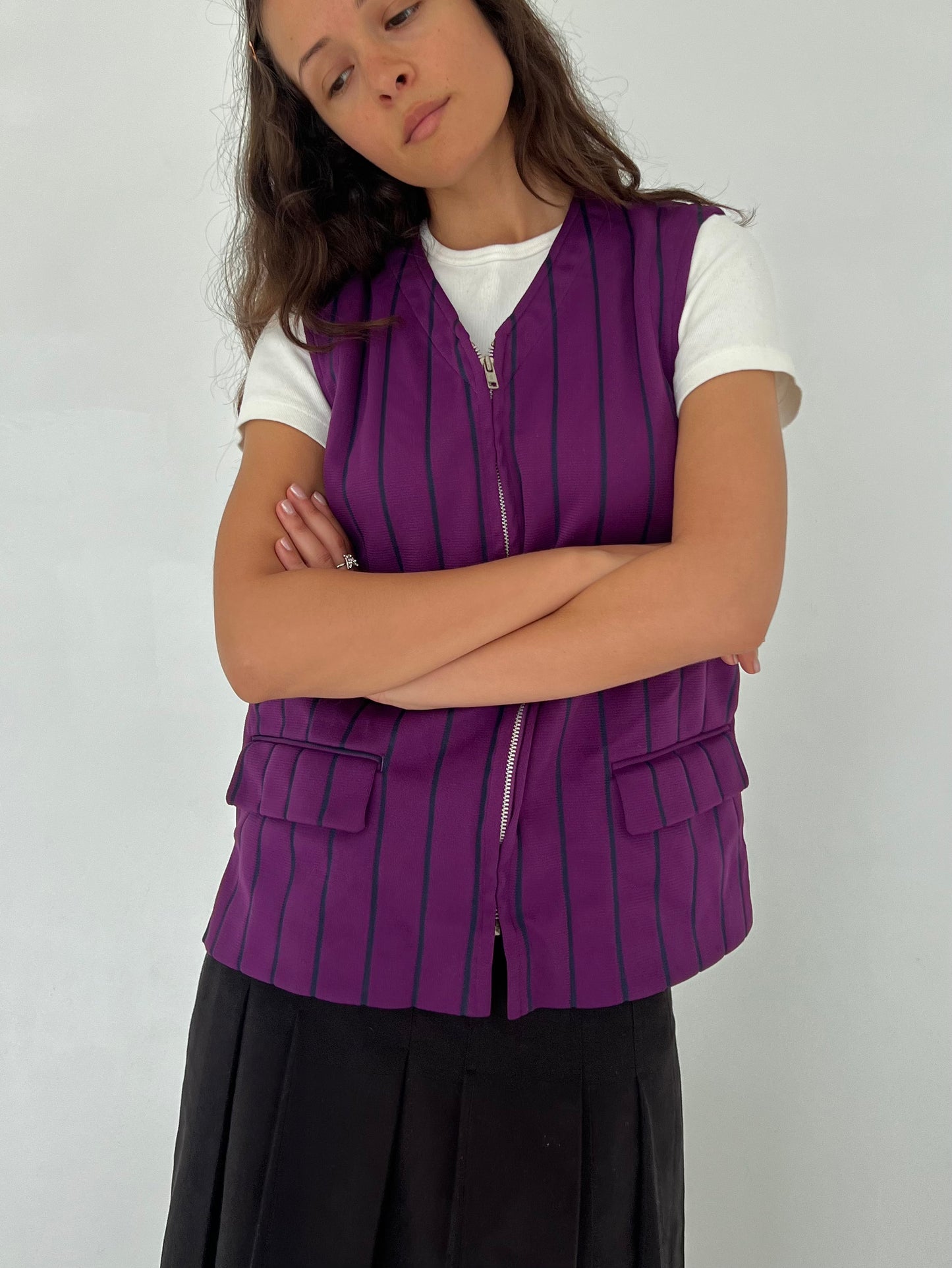 Comme des Garçons Homme Plus SS 2002 stripe vest