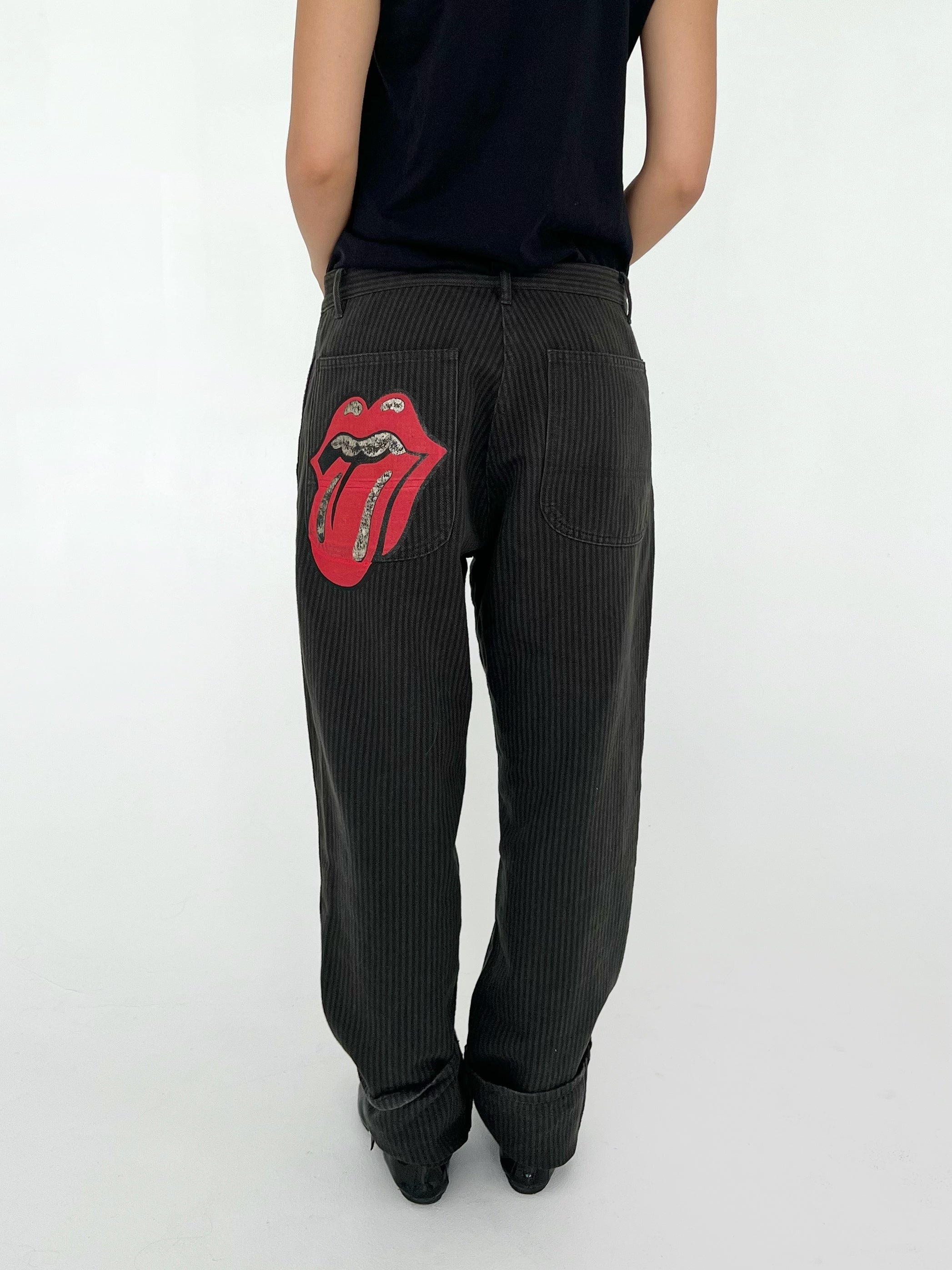 COMME des GARÇONS×Rolling Stonesパンツ Comme des Garçons Homme Plus SS 2006 Rolling Stone pant