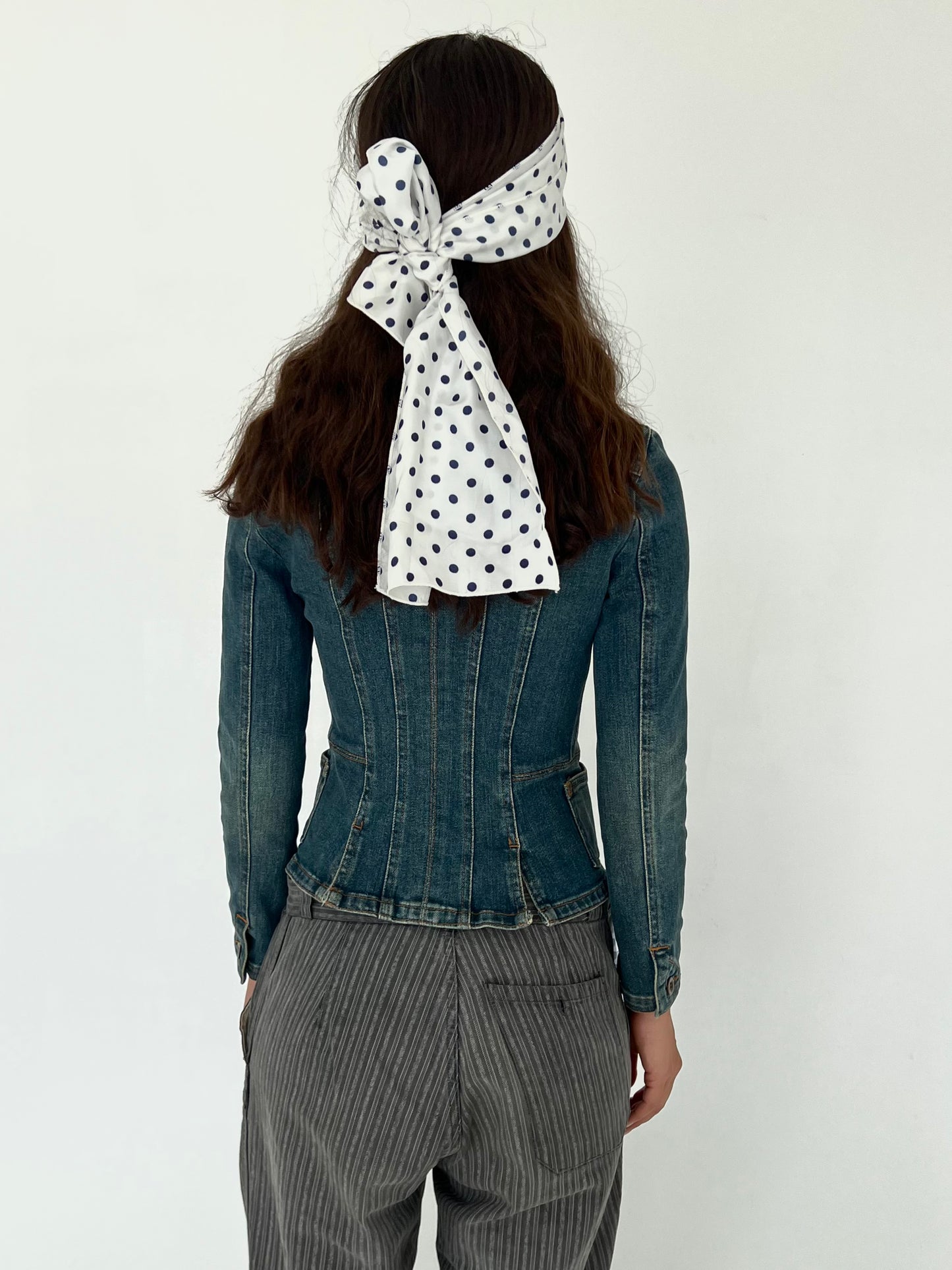 Polka dot scarf