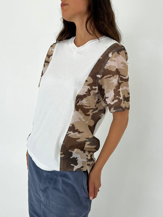 Comme des Garçons camo tee