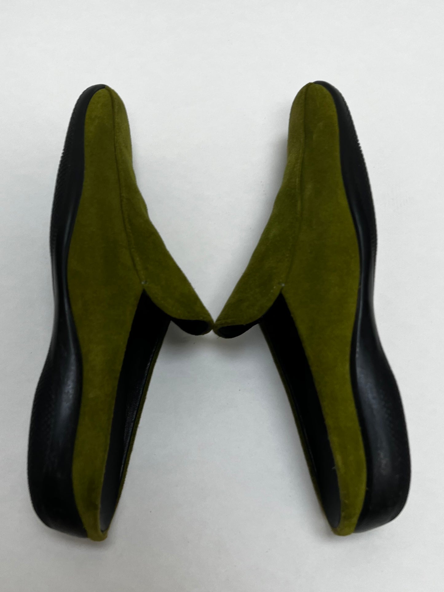 Prada suede mules