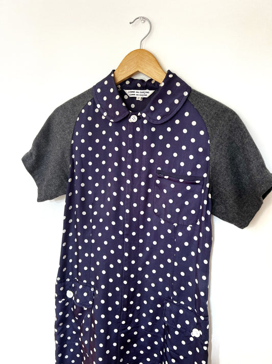 Comme des Garçons AD 2007 silk dress