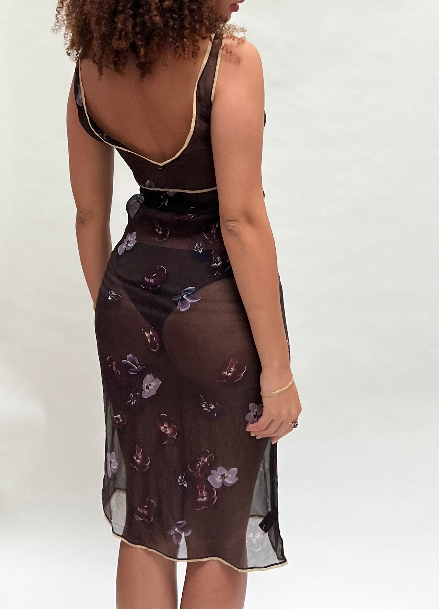 Prada F/W 2000 silk dress