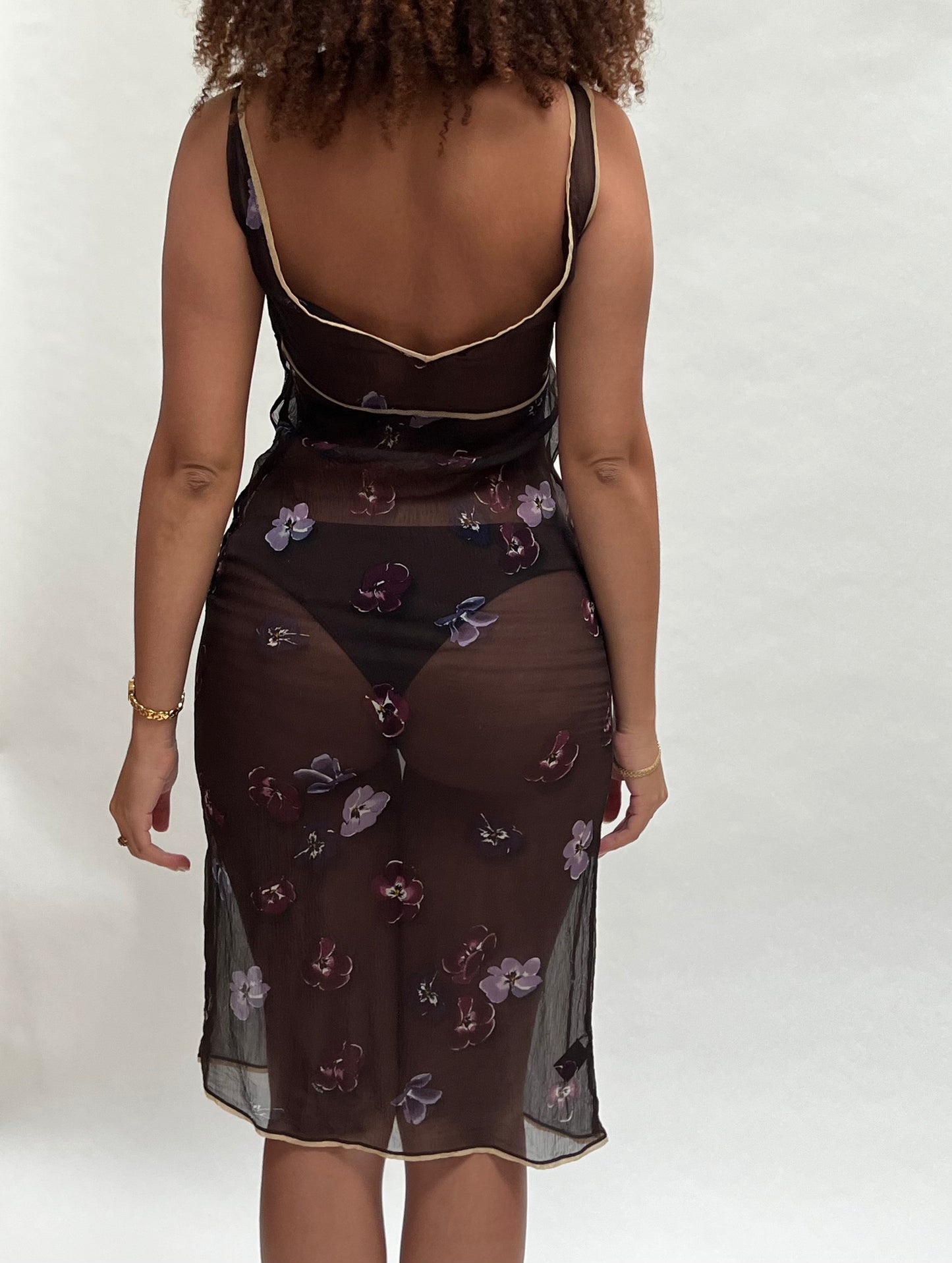 Prada F/W 2000 silk dress