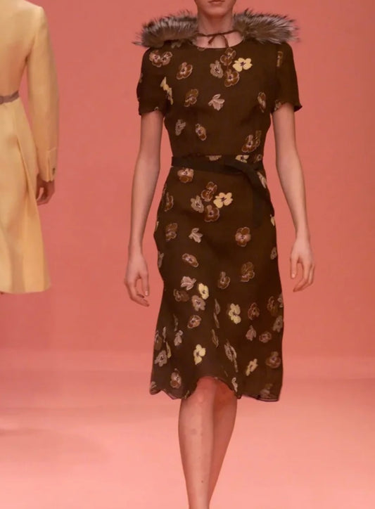 Prada F/W 2000 silk dress