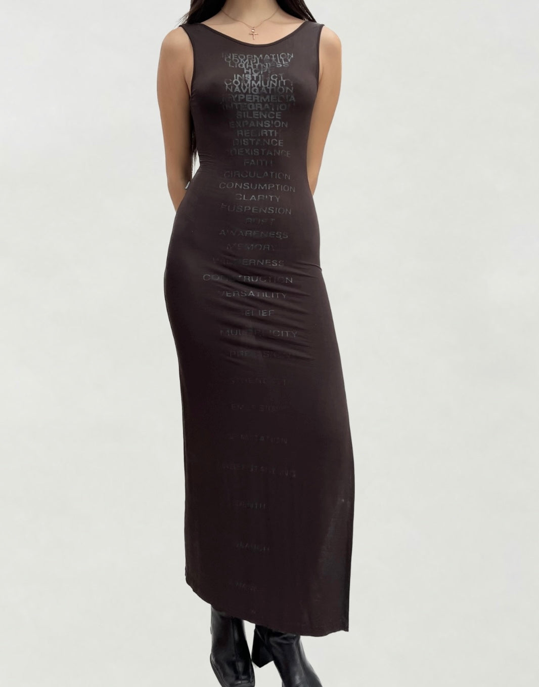Moschino 90s dress