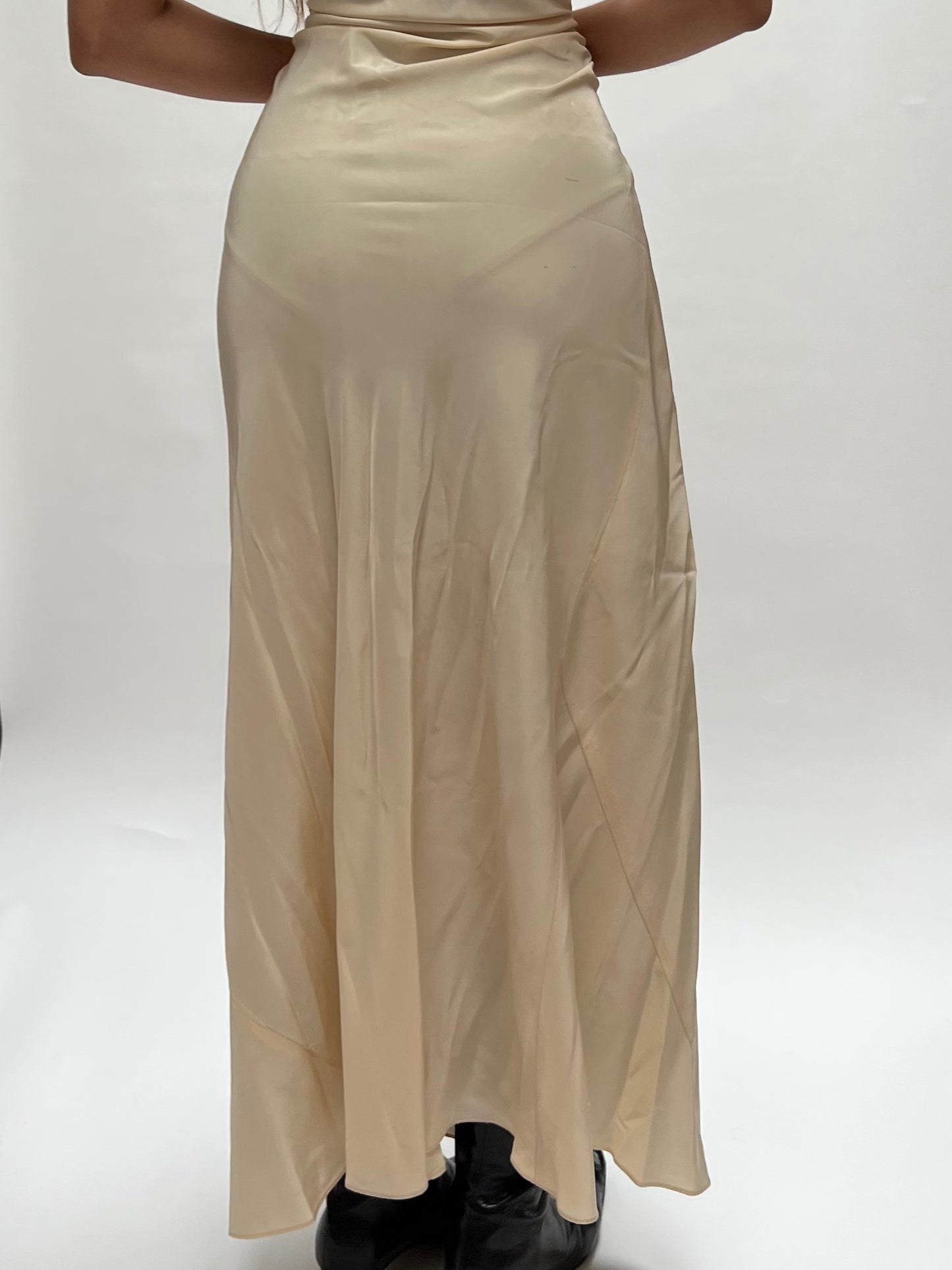 silky slip dress
