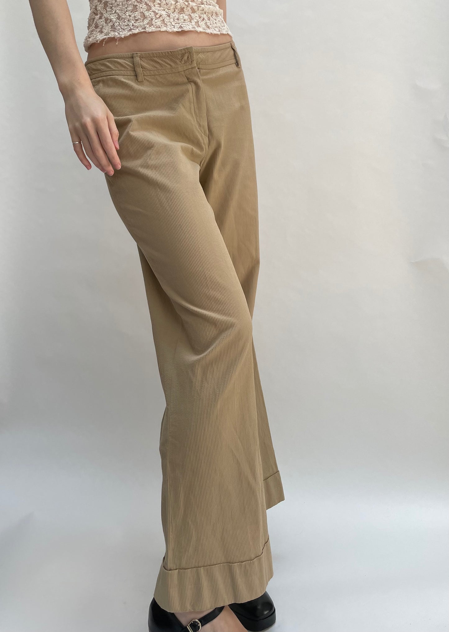 tan akris bergdorf goodman trousers