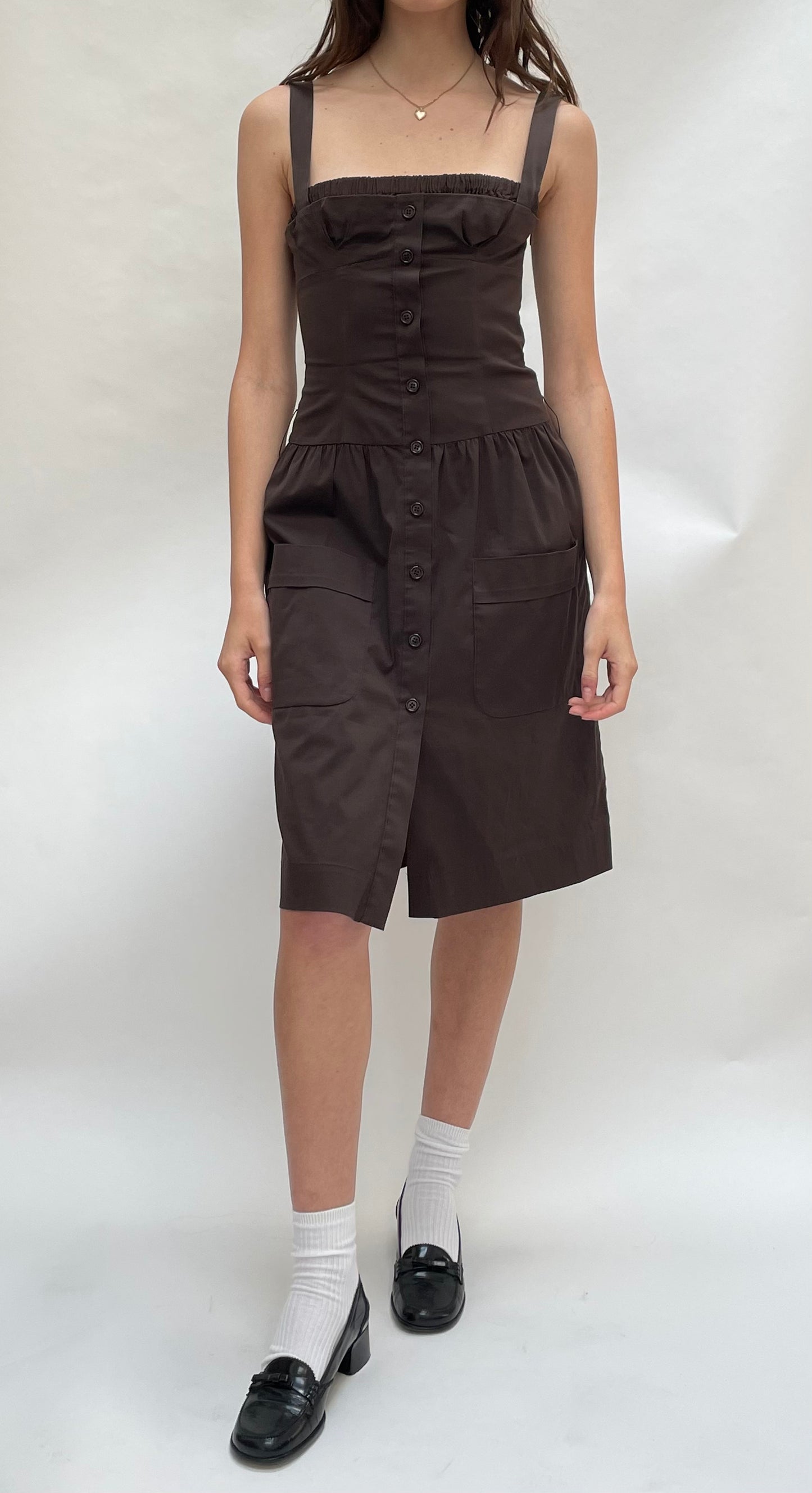 Prada bustier dress