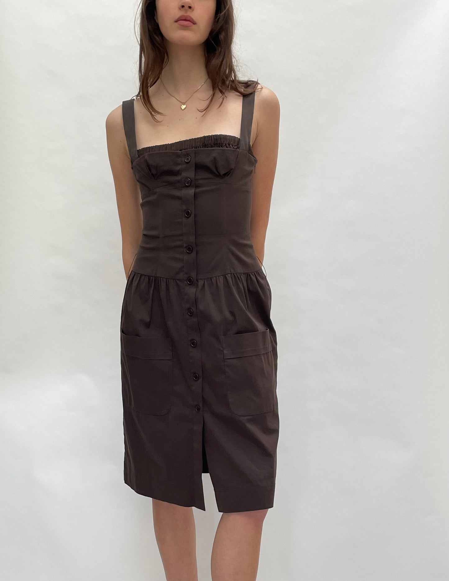 Prada bustier dress